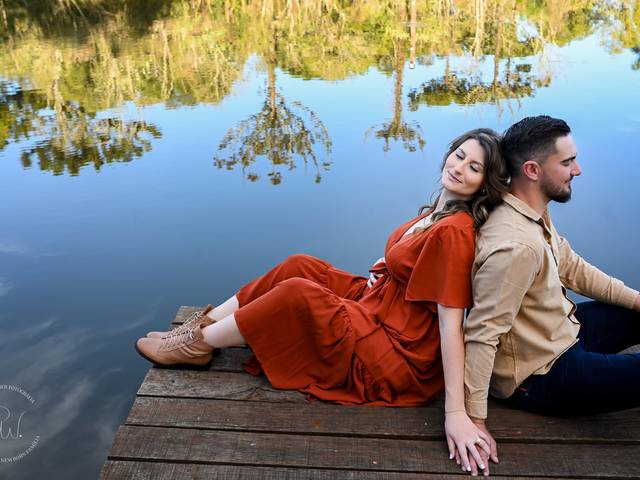 Gestantes de Stela, Fernando esperando Henrique