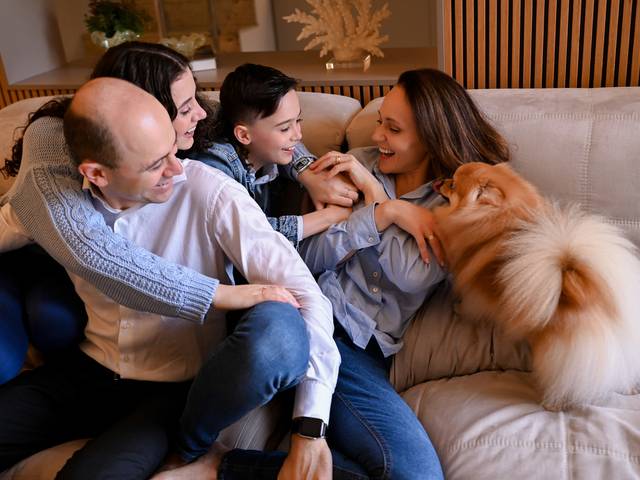 Ensaios de Rafa e sua família maravilhosa