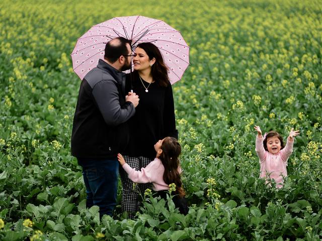 Famílias de Sil, Dani, Isabela e Mariana