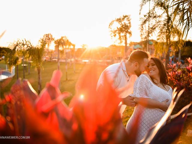 Gestantes de Susan e Luciano esperando Clara