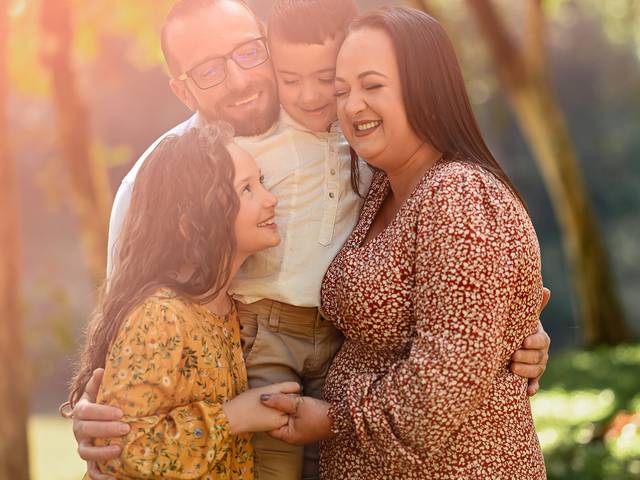 Famílias de Jú, Ivan, Ana Júlia e Benjamin