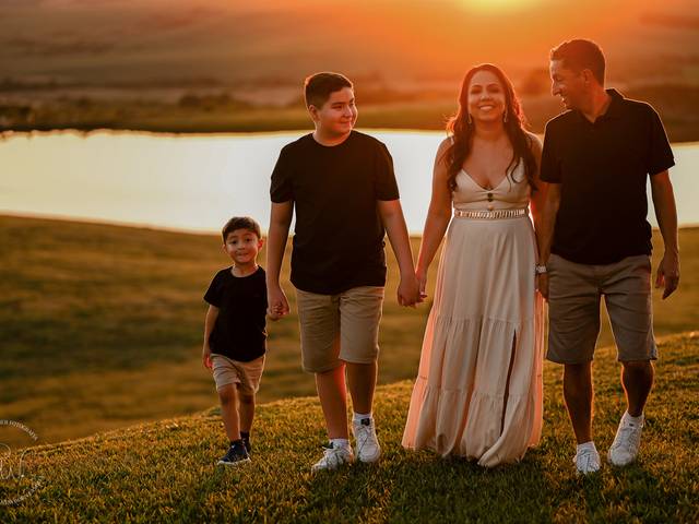 Famílias de Vanuza e familia