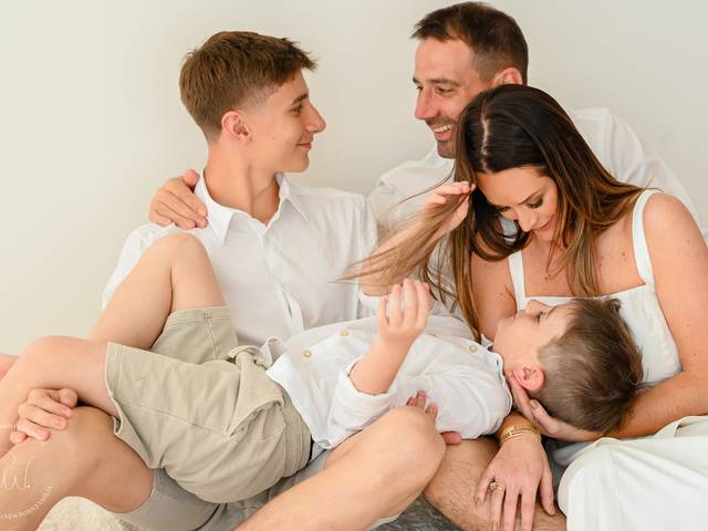 Famílias de Andressa, Fábio, Lucas e Rafa 