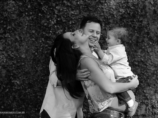 Gestantes de Dani, Felipe e Vicente esperando Helena