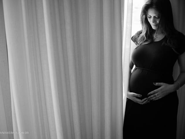 Gestantes de Dani, Túlio e Fred esperando Lívia