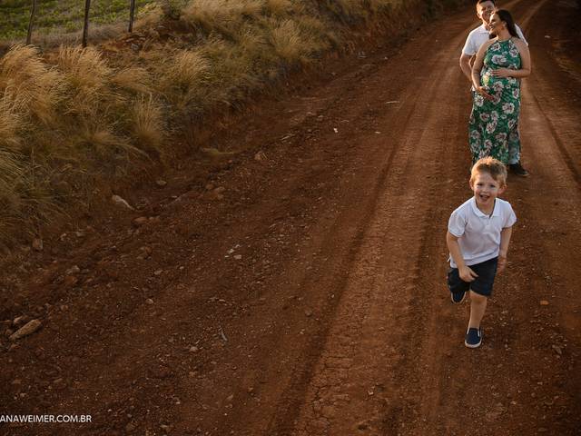 Gestantes de Lorenzo esperando o maninho Luigi