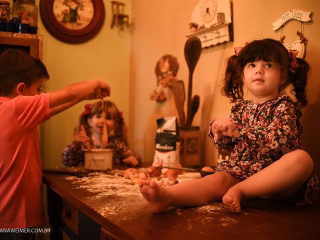 Famílias de Valentina e sua família