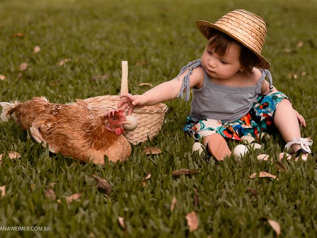 Crianças de Ceci na casa da vovó e do vovô
