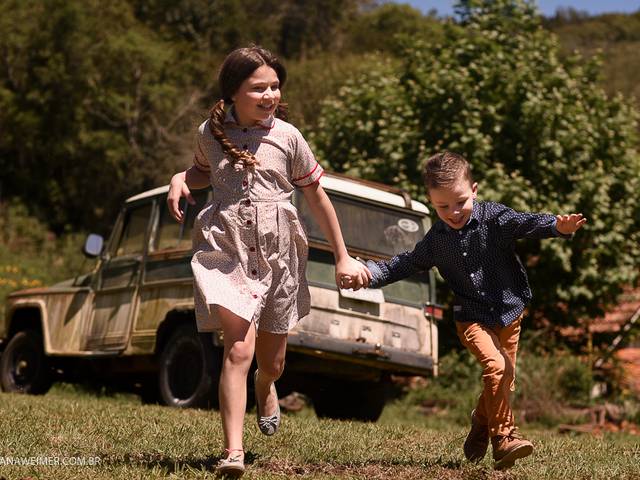 Famílias de Jaque, Jor, Augusto e Felipe