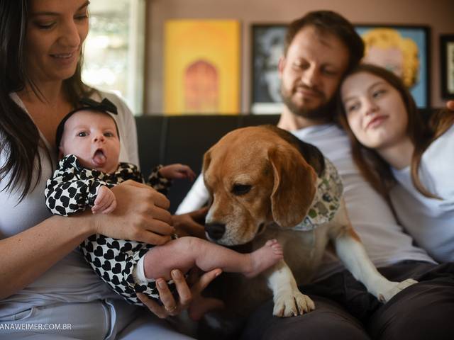 Famílias de Antonella, 1mês