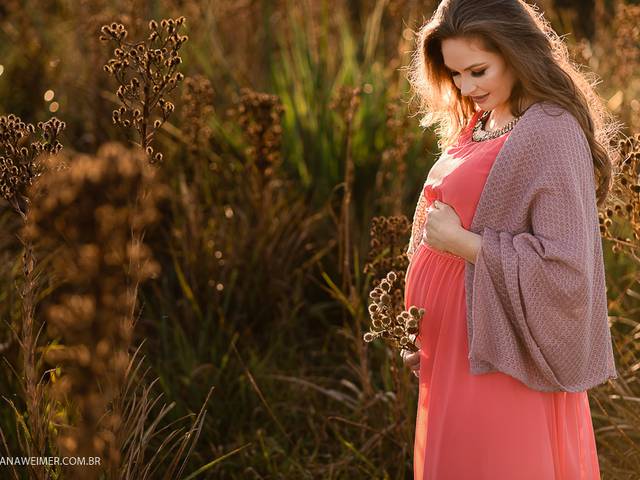 Gestantes de Grazi e Vagner esperando Helena