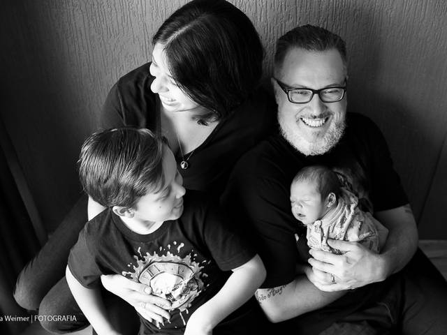 Newborn de João, Fabi, João Augusto, João Lucas e Ozzy