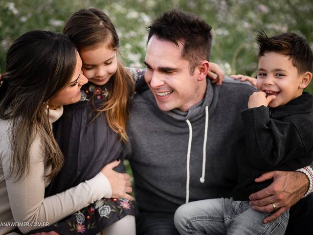Famílias de Andressa, Paulo, Carolina e Pedro