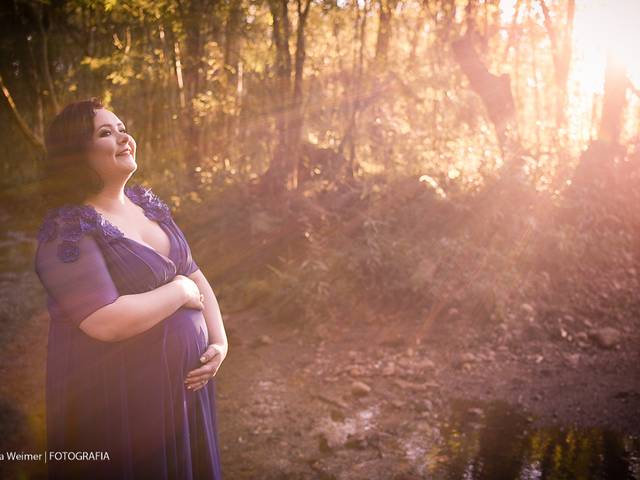 Gestantes de Elisa, César e Anahy