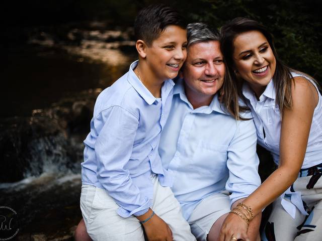 Famílias de Cátia, Augusto e Toninho