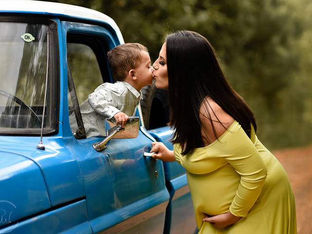 Gestantes de Yuli, Luiz David, Rednaldo esperando Pedro Augusto