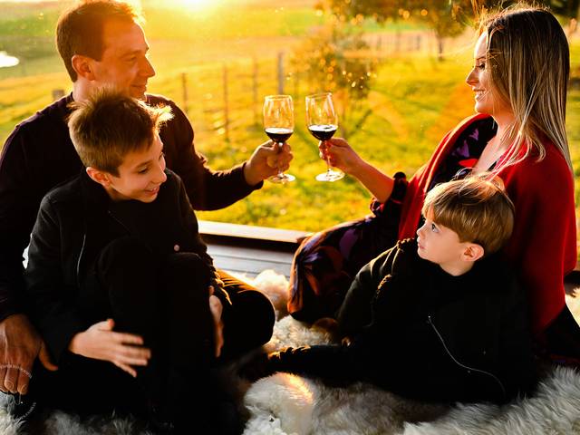 Famílias de Andressa, Lucas, Rafa e Fabio