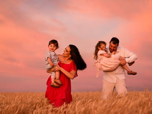 Famílias de Pedro faz 1 aninho, Luana, Luciano, Gigi