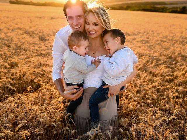 Famílias de Matheus, Fer, Rodrigo e Pedro