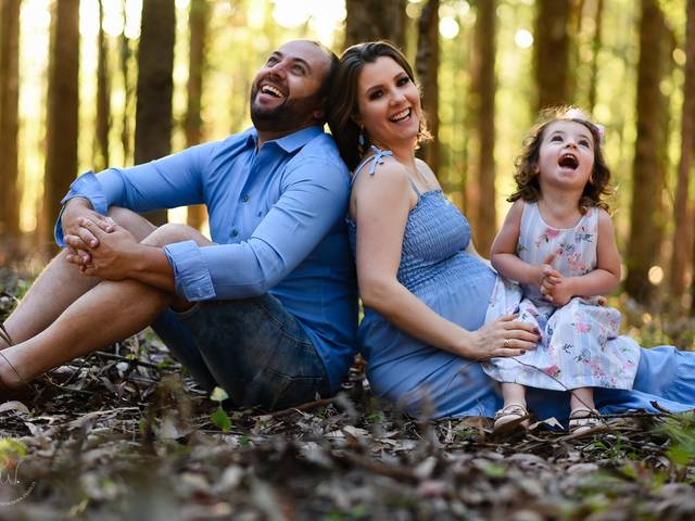 Gestantes de Fabi, Márcio e Antonella esperando Bernardo