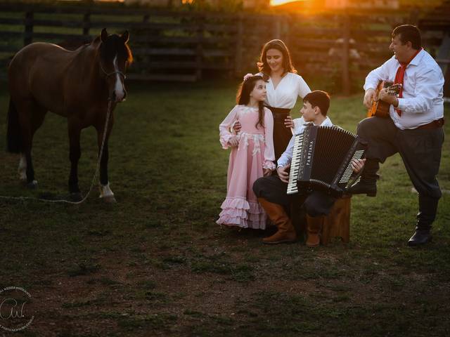 Famílias de Kelly, Rovandro, João Pedro, Maria Clara