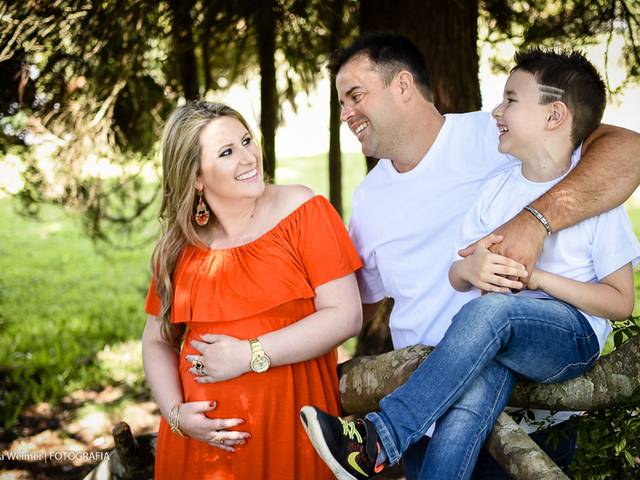 Gestantes de Raquel, Vagner, Luiz Henrique e Murilo