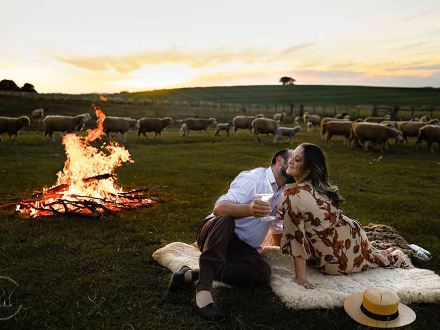 Ensaios de Bruna e Lucas