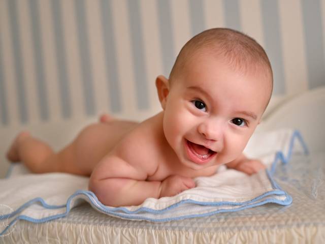 Crianças de Enrico, 6meses