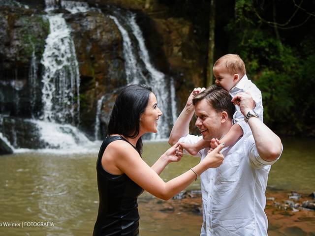 Famílias de Vicente, Dani e Felipe