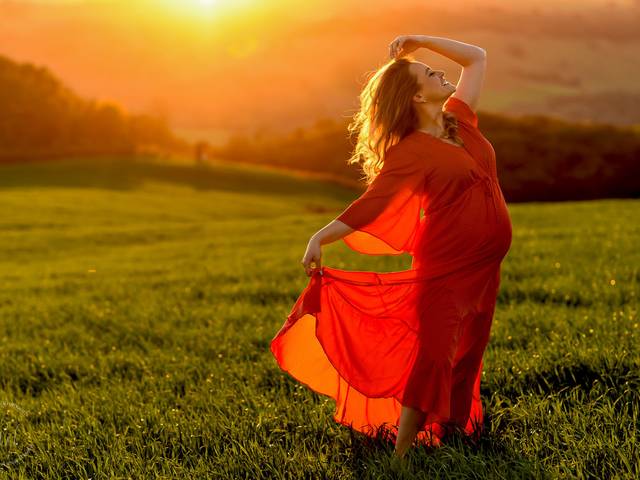 Gestantes de Cris e Josué esperando Joaquim