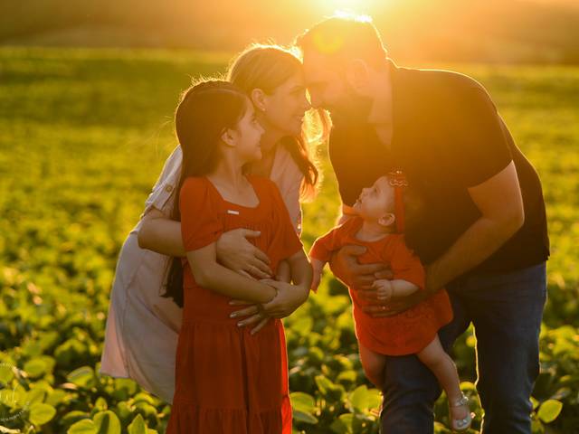 Famílias de Daia, Paulo, Duda e Laura