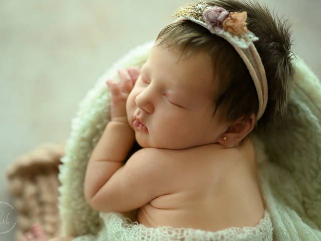 Newborn de Bárbara fofa!