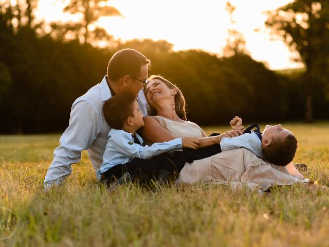 Famílias de Eli, Pedro, Leandro e Artur