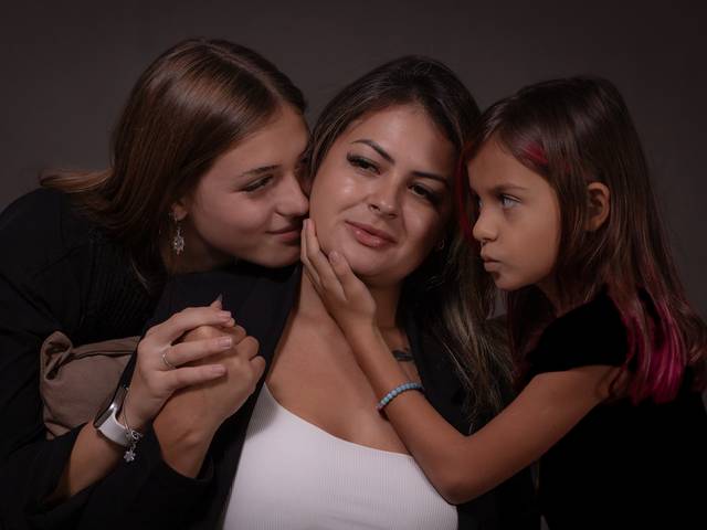 ENSAIO DIA DAS MÃES de CARLA E AS FILHAS GABI E LAURA