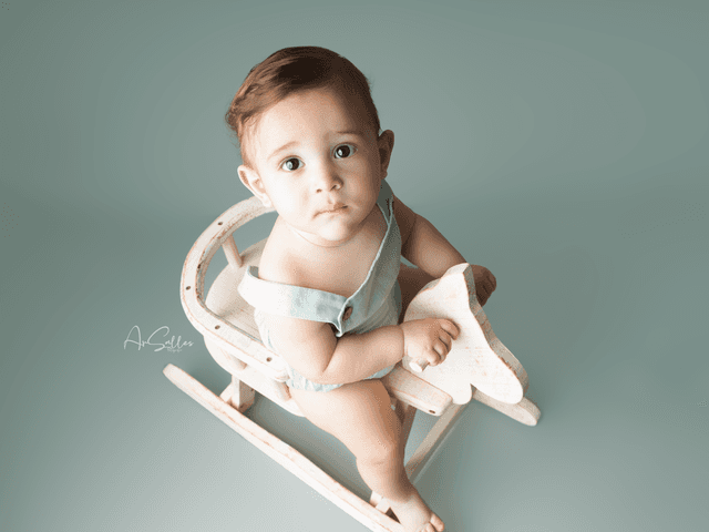 Infantil de Ensaio acompanhamento Bernardo 8 meses