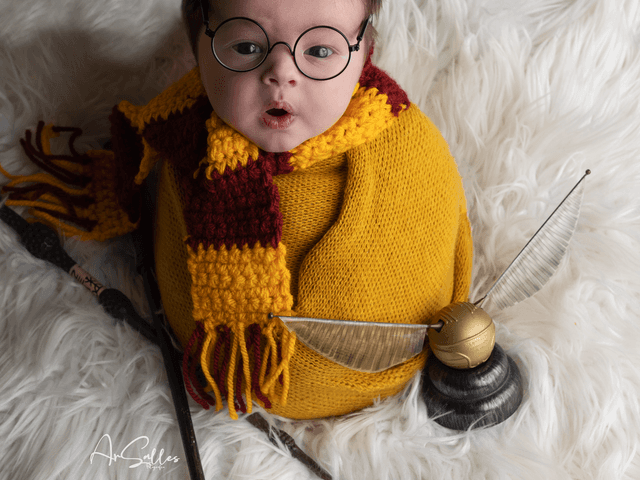 newborn de Ensaio newborn Harry Potter-Felipe