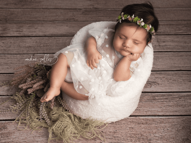 Infantil de Ensaio da Jasmim- 2 meses