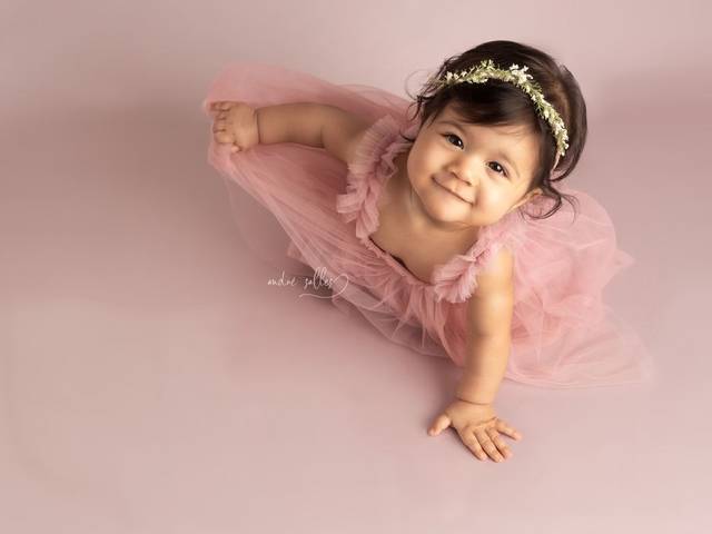 Infantil de 7 meses da Jasmim