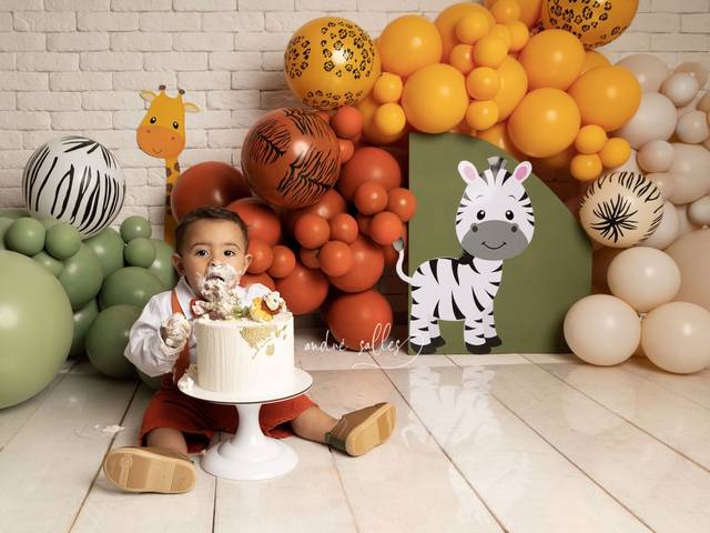 Smash the cake de Pré-festa 1 aninho