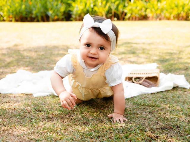 Sessão externa de 1 aninho da Rafaela