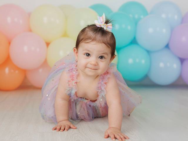 Smash the Cake  de 1 Ano Luna