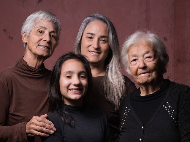 Retratos de Mamães Família Ribeiro