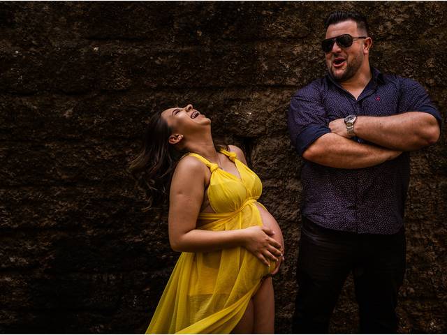 Gestante de Ensaio Gestante Tayna