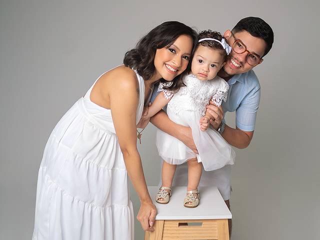 Família  de Yasmin, Luiz e Clarisse