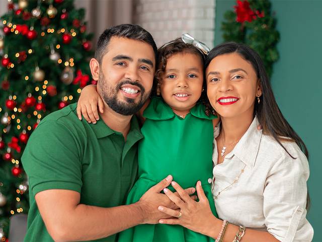 Especial de Natal de O Natal de João Paulo, Luanna, Pietra e Lia