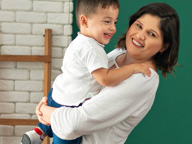 Família  de 2 anos de Pedro