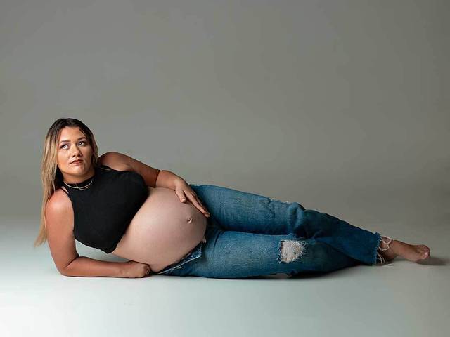 Gestante de À espera de Anthony e Haziel