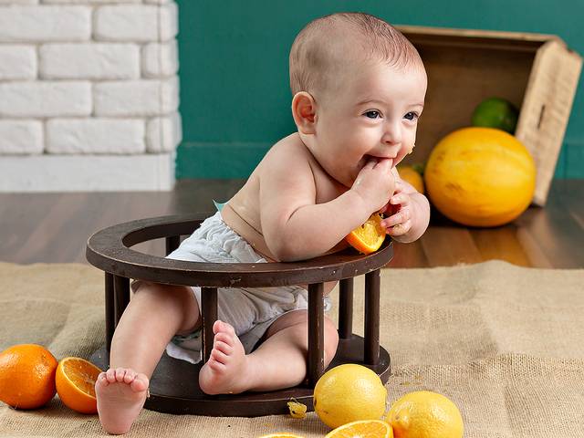 Acompanhamento de Introdução Alimentar de Theo