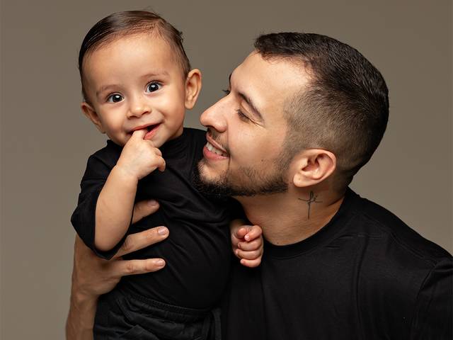 Acompanhamento de 8 meses de Isaac | Dia dos pais