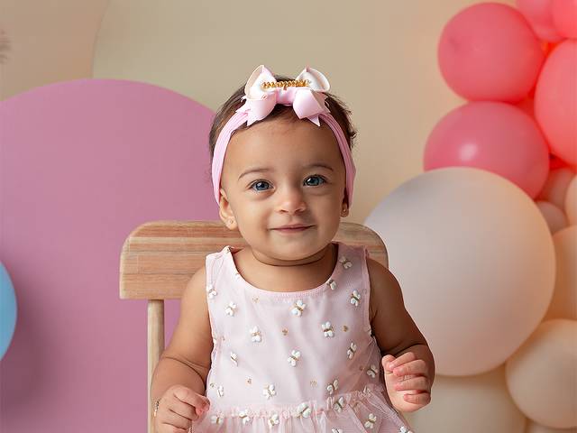 Smash The Cake de 1 ano de Isadora